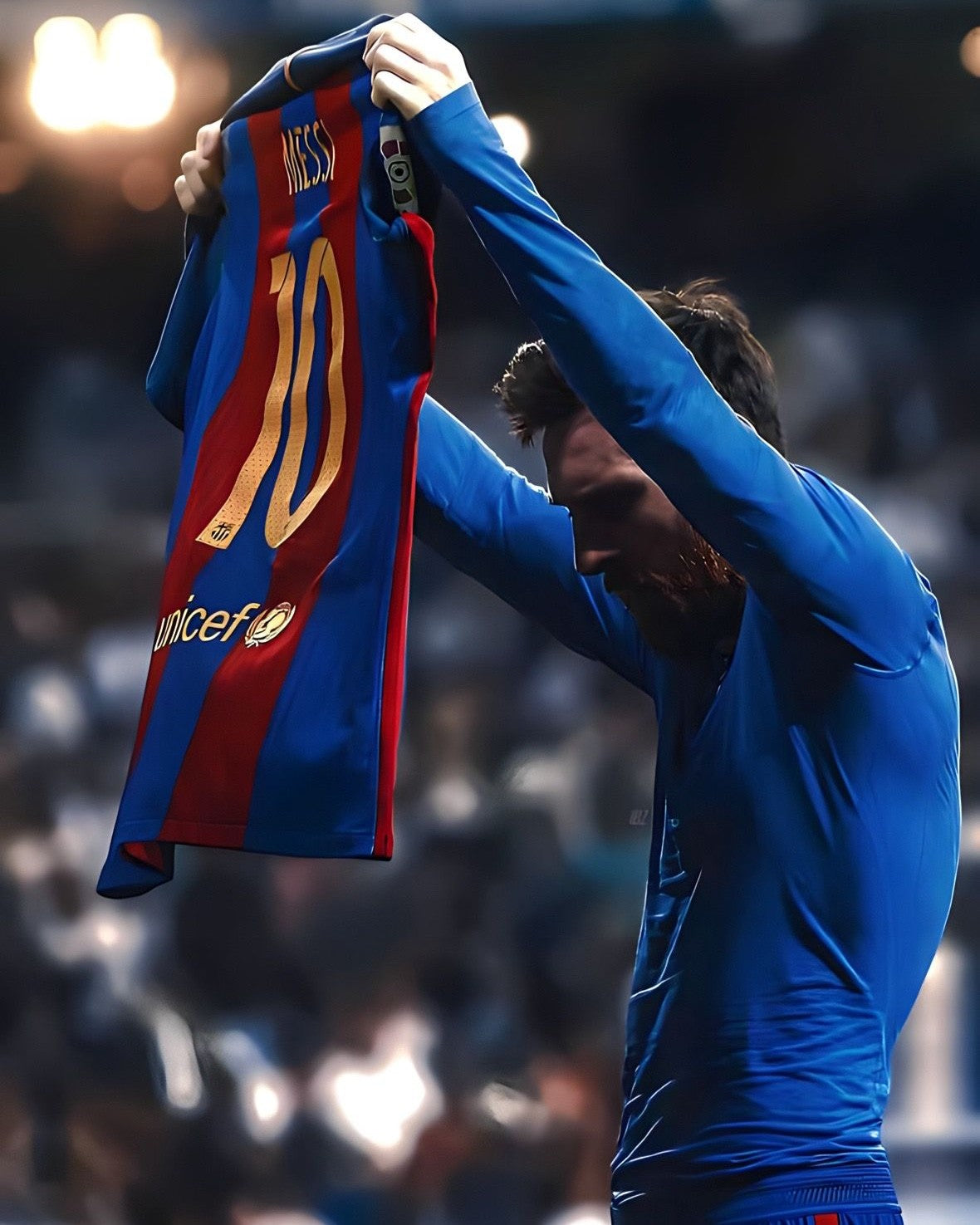 T-shirt AtysX – Messi Bernabéu 2017 (Reversed)